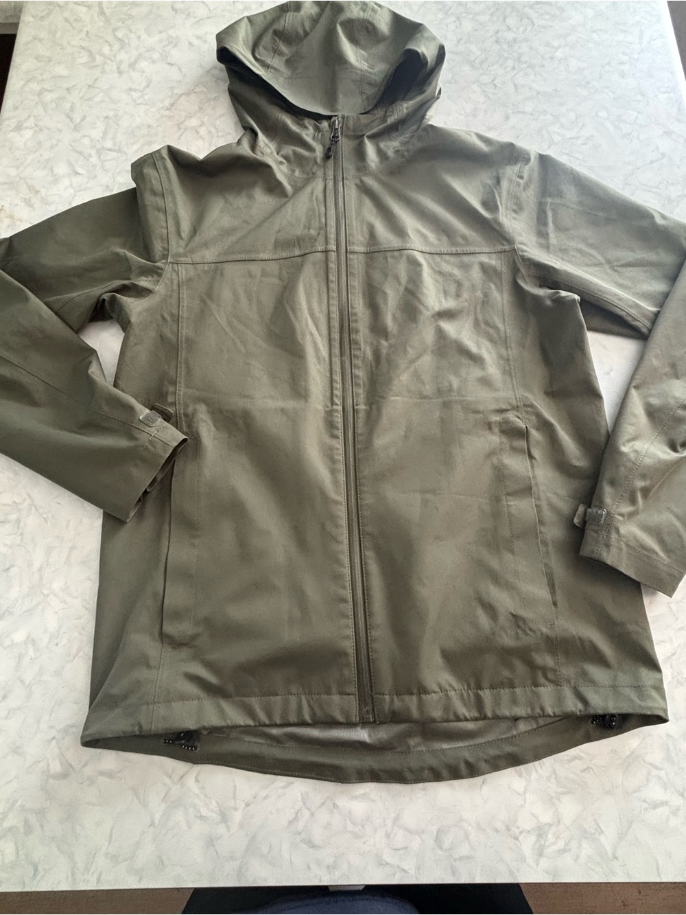 Swiss Tech Men's Midnight Green Softshell Jacket Size Small Wind Water Resistant
